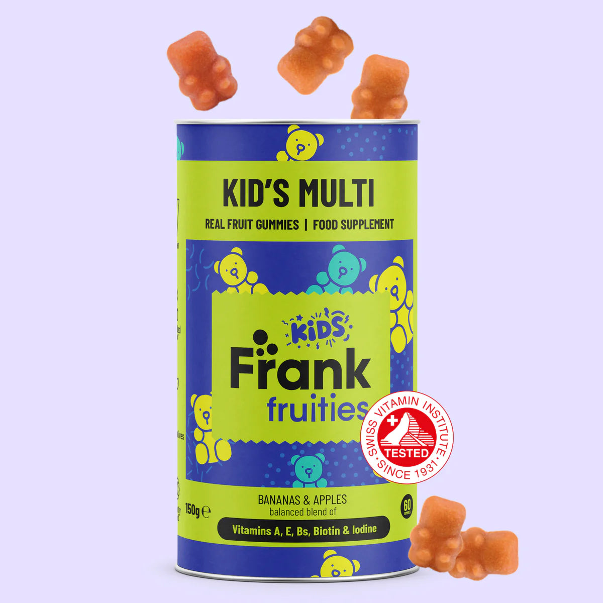 Fruit Gummies Kids Multi (ovocné želé s vitamíny a minerály pro děti)