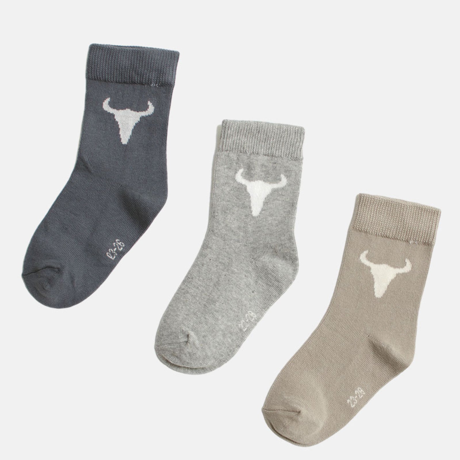 Booso Socks - Grey Booso Socks - Grey