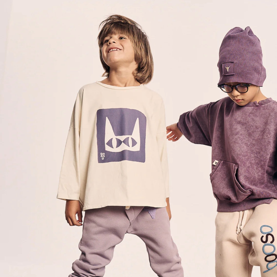 booso dětské triko Wide cat long