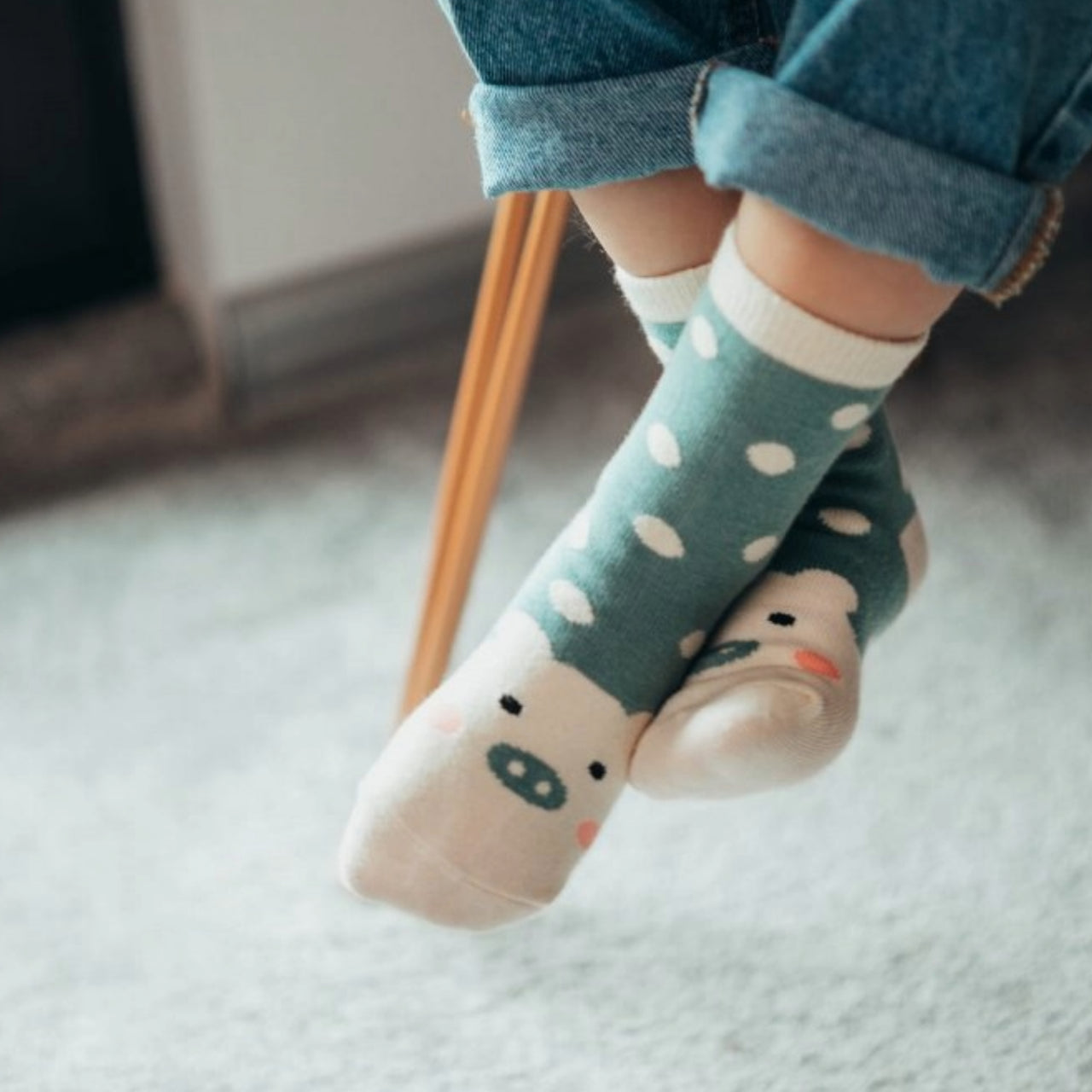 Mama's Feet ponožky prasátky