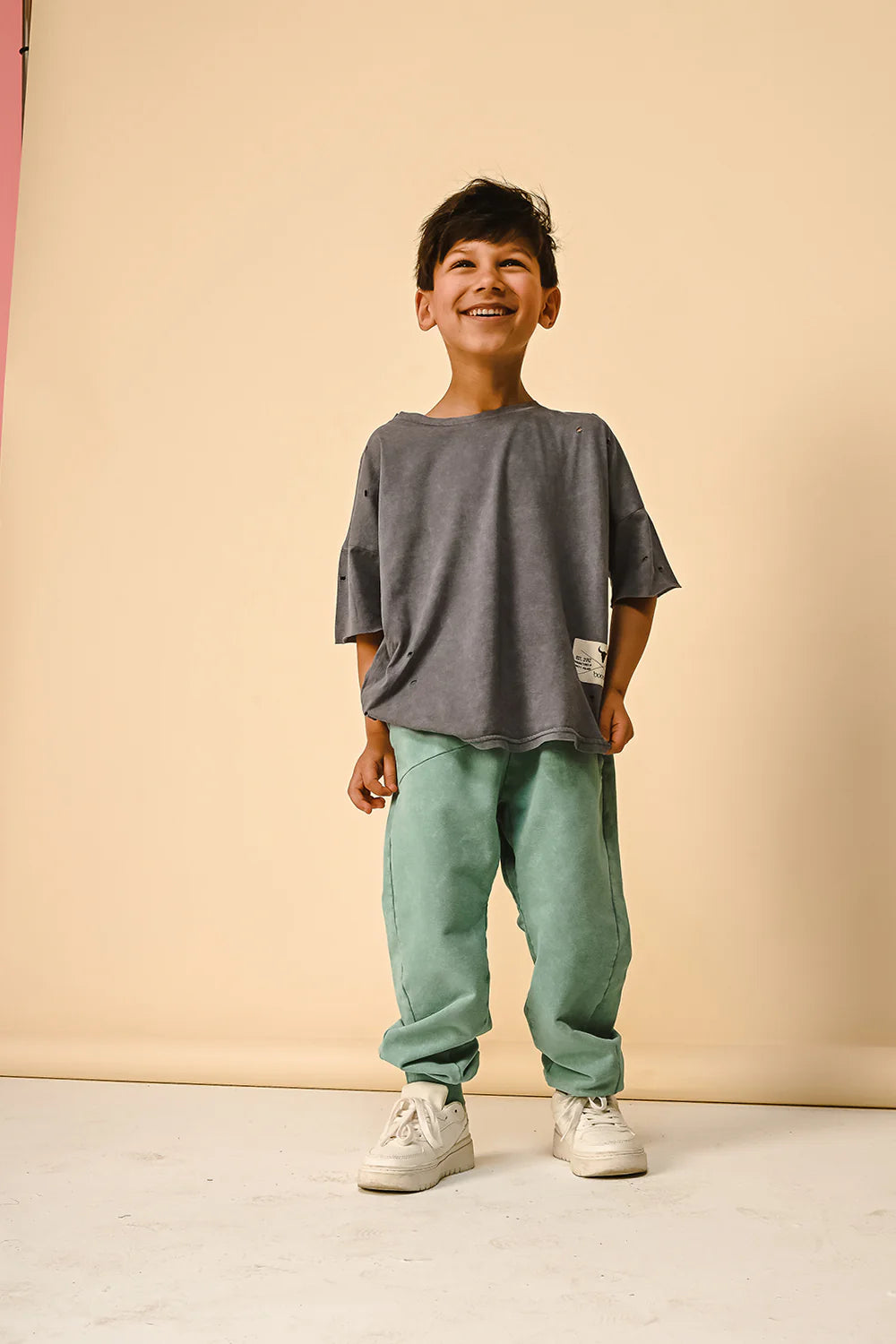 booso wide torn tee