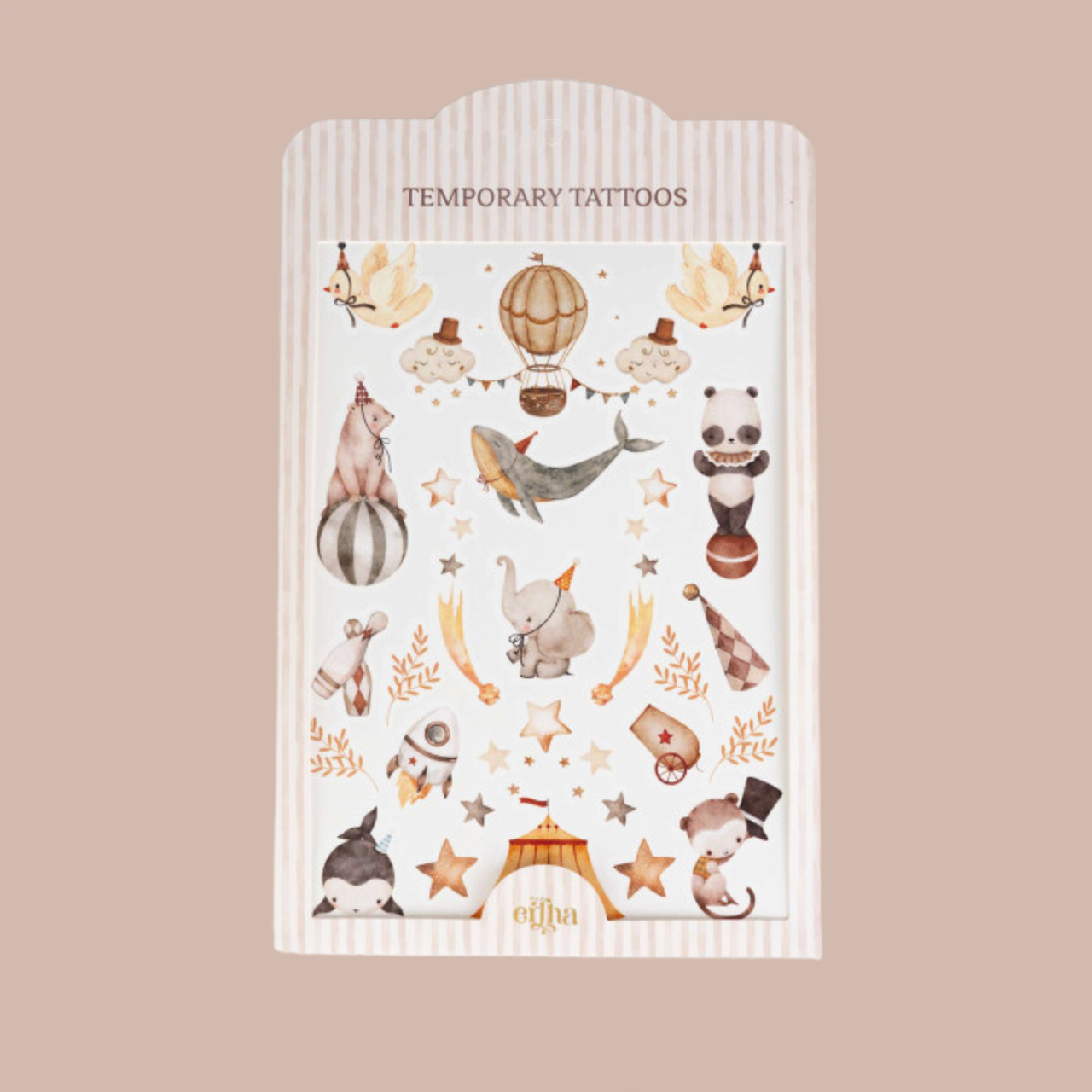 Mrs Ertha Velké dětské tetovačky - Dream Stars