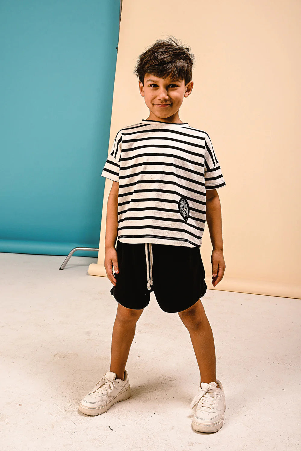 booso terry retro shorts