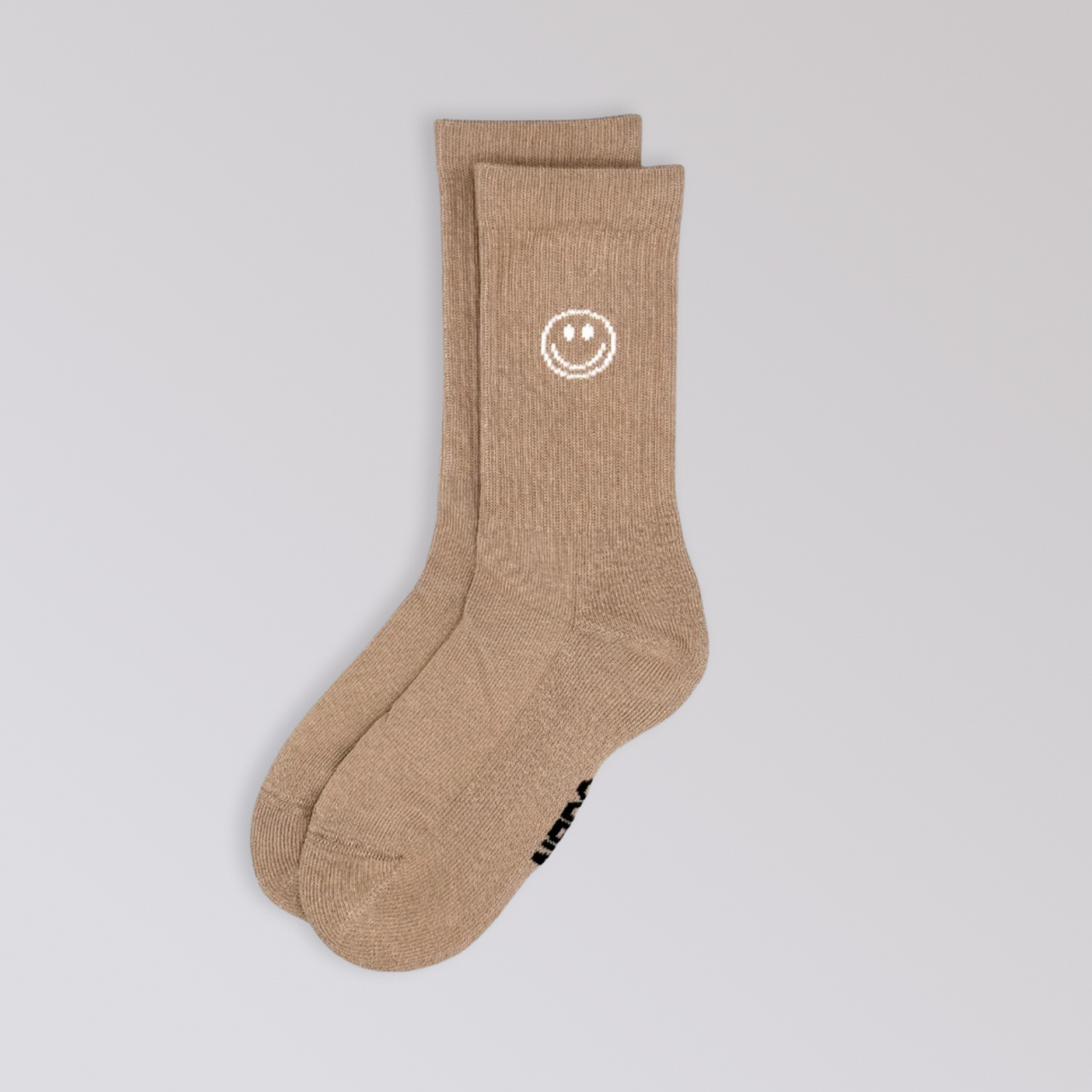 NBDC dětské ponožky Smiley beige
