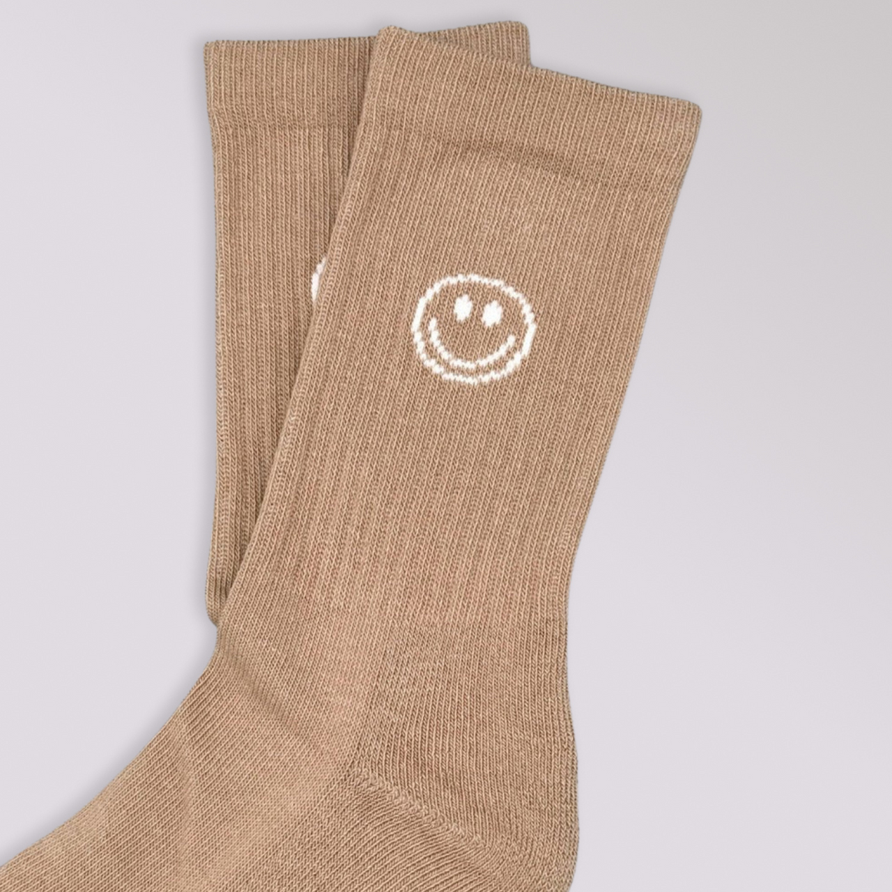 NBDC dětské ponožky Smiley beige