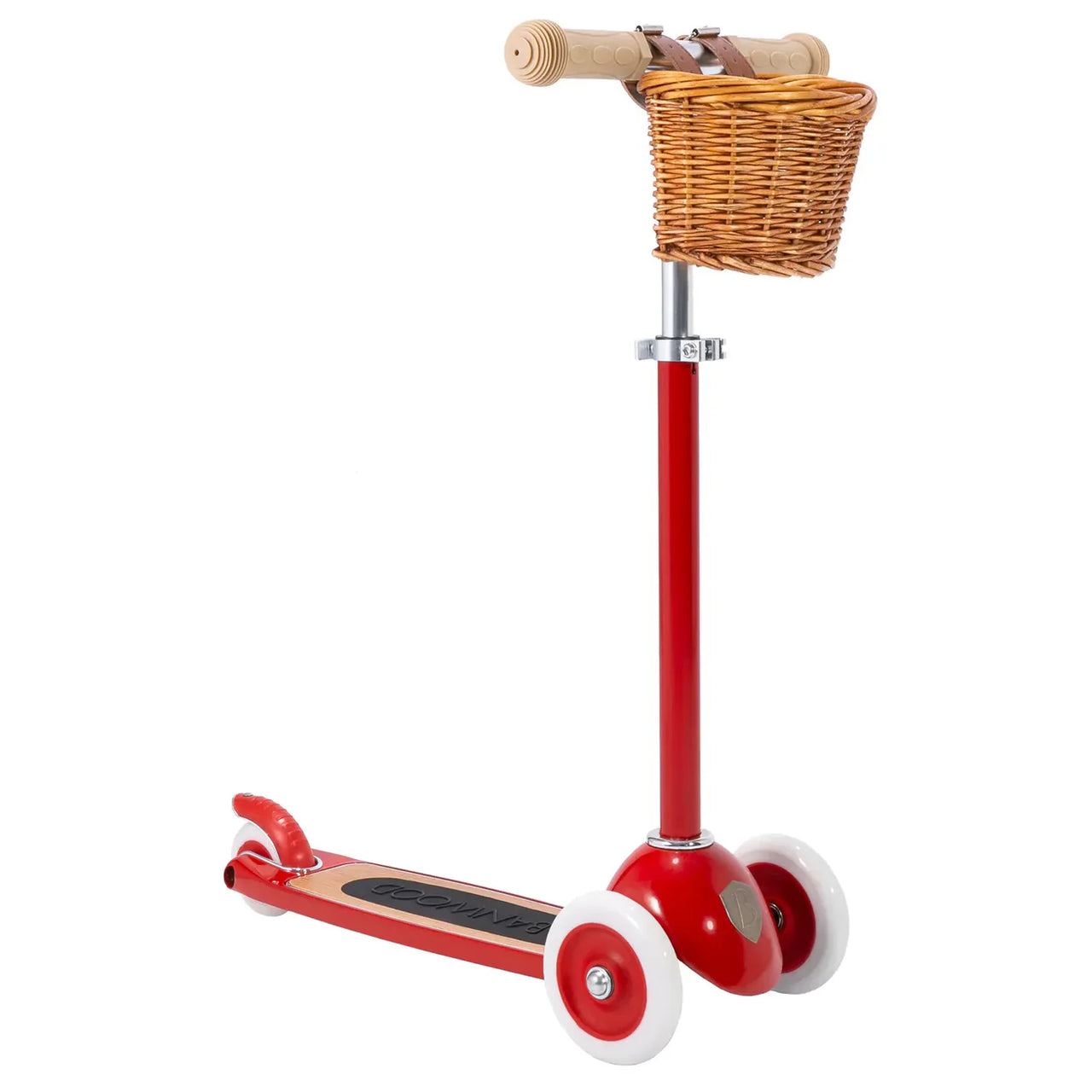 Banwood koloběžka s košíkem red