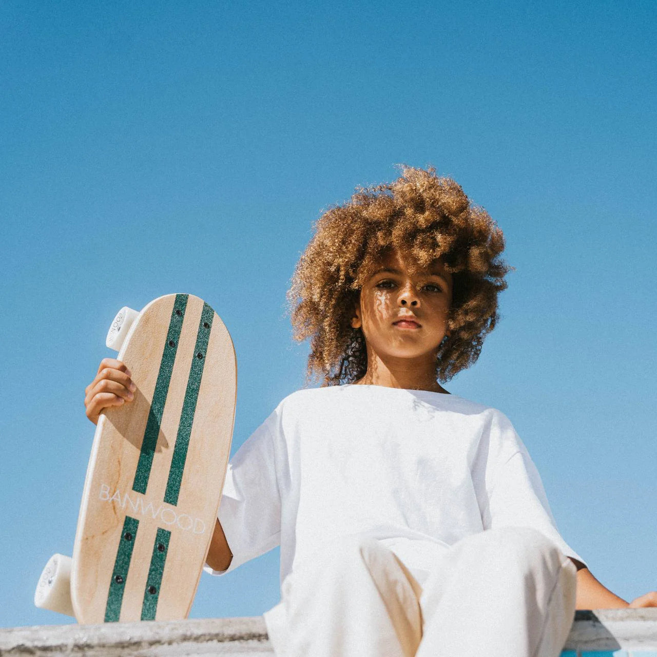 Banwood skateboard - green