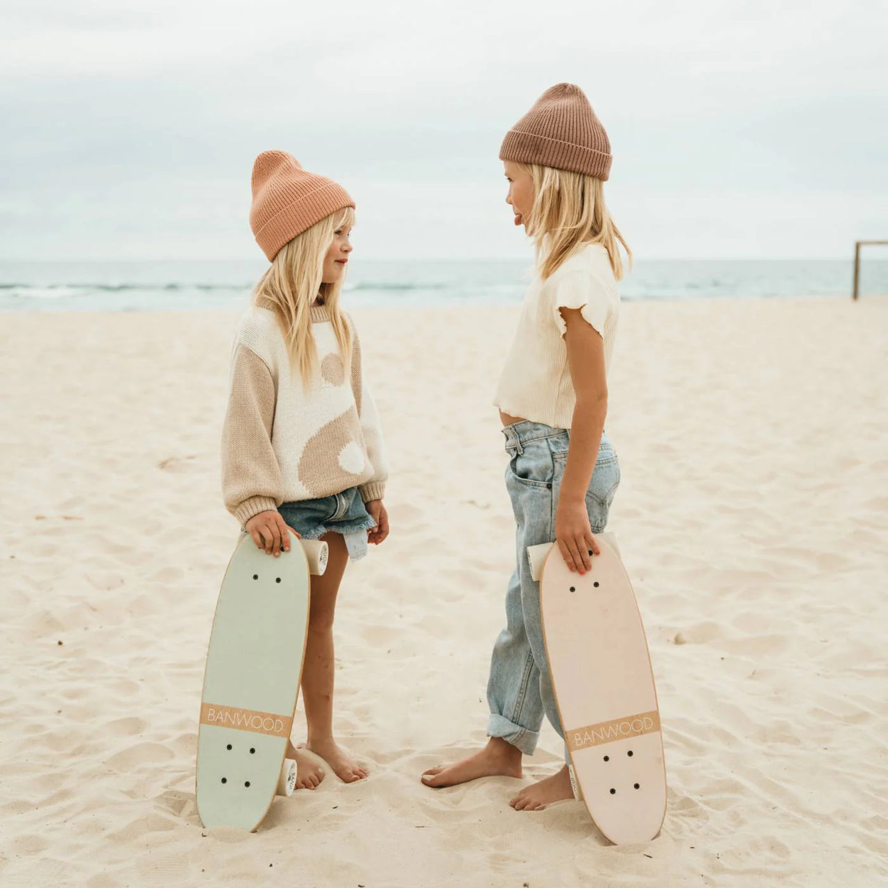 Banwood skateboard - pink
