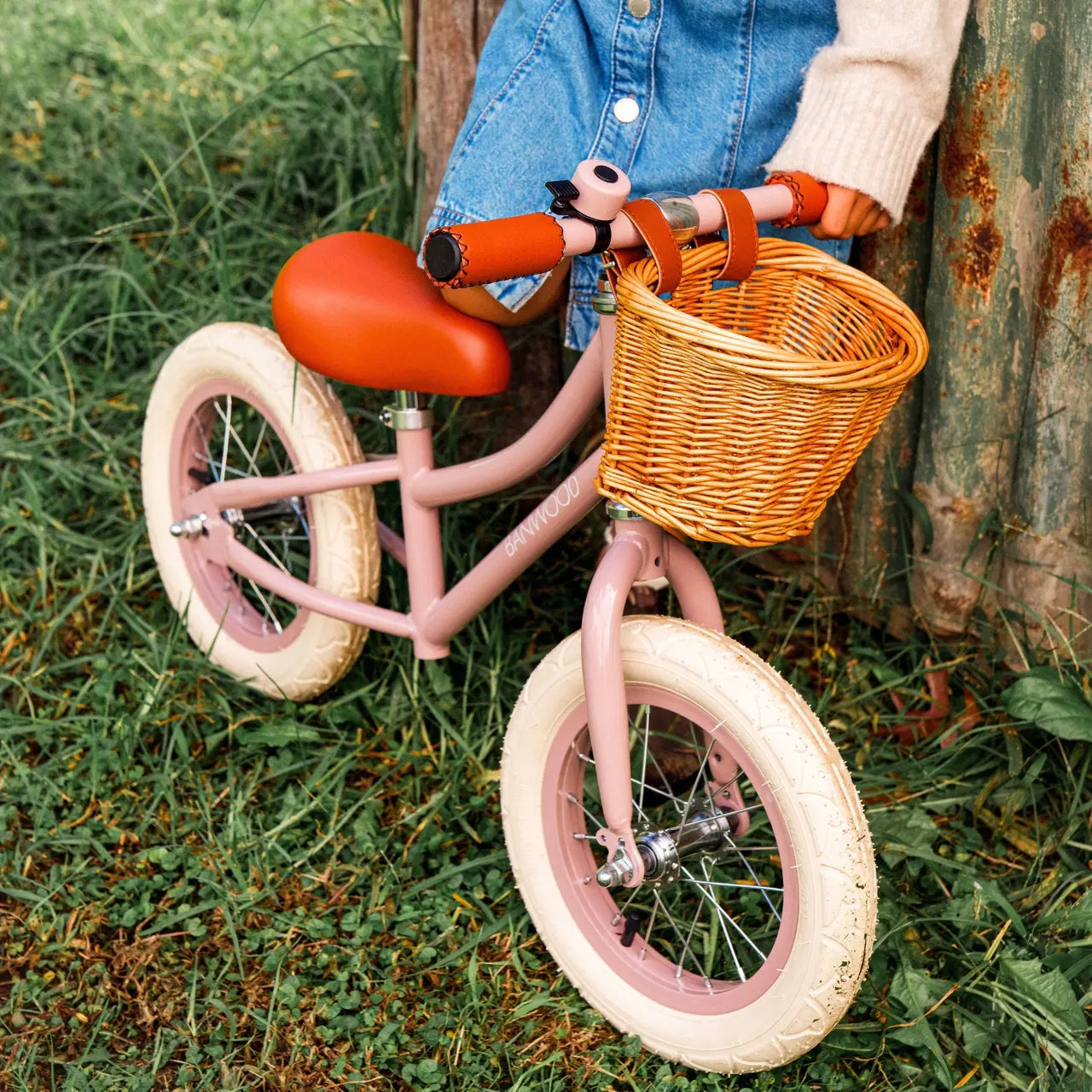 Banwood FIRST GO odrážedlo dusty pink