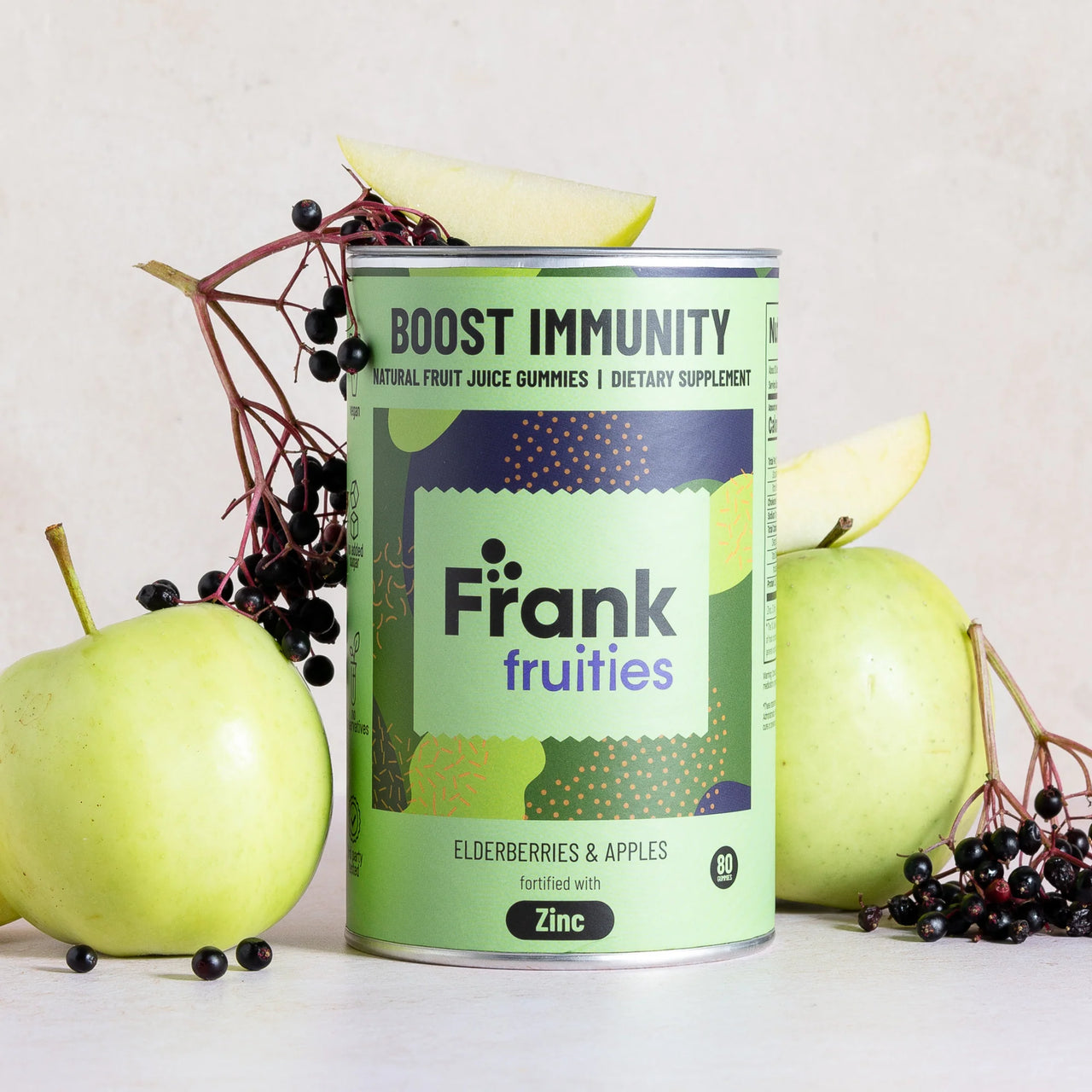 Frank Fruities Gummies Boost Immunity (galaretka owocowa z cynkiem)