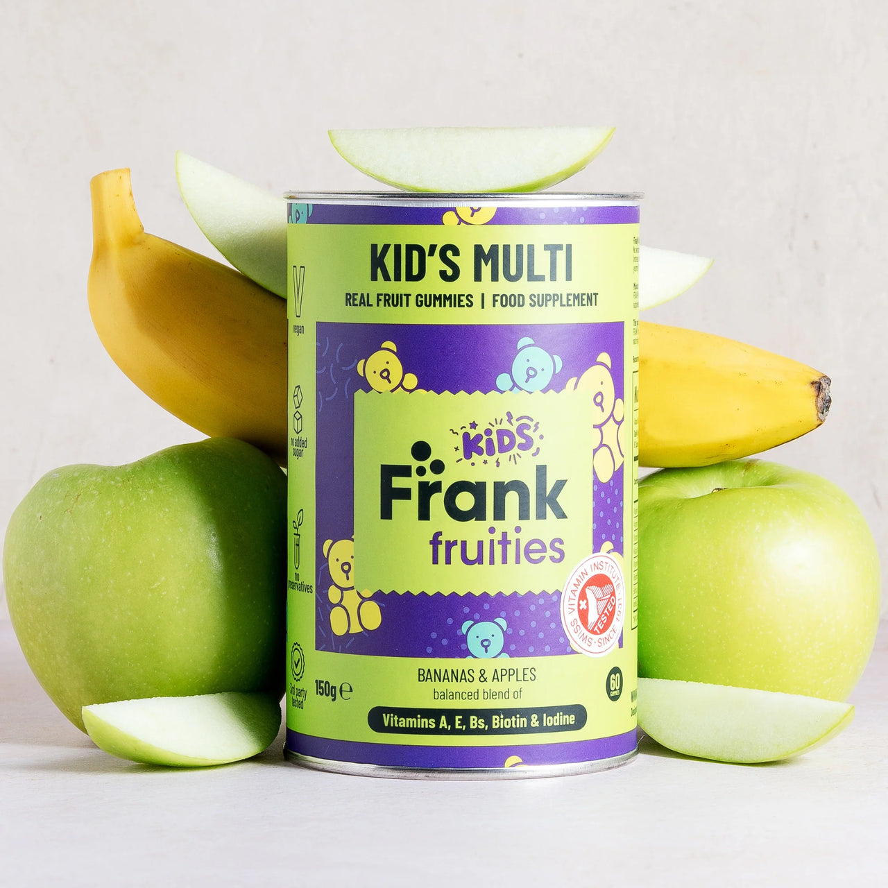 Frank Fruities Gummies Kids Multi (galaretka owocowa z witaminami i minerałami dla dzieci)