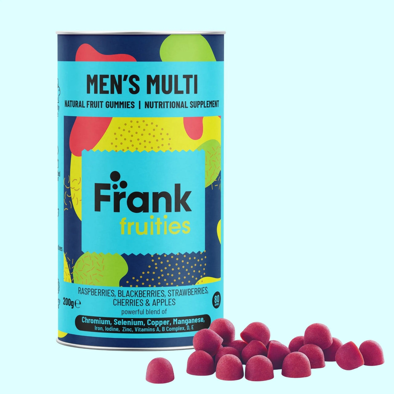 Fruit Gummies Men's Multi (ovocné želé s vitamíny a minerály)