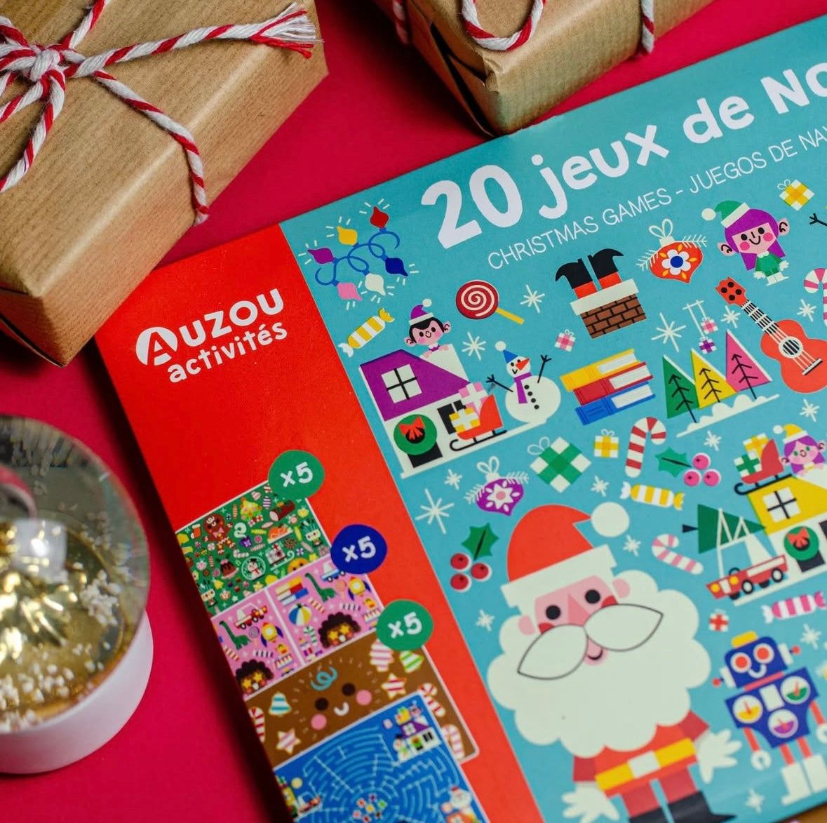 AUZOU 20 her a aktivit s fixkou VÁNOCE