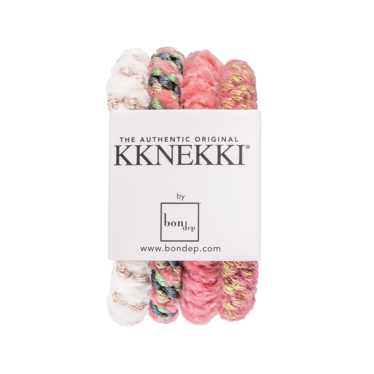 KKNEKKI gumičky do vlasů 18 – sada 4 ks