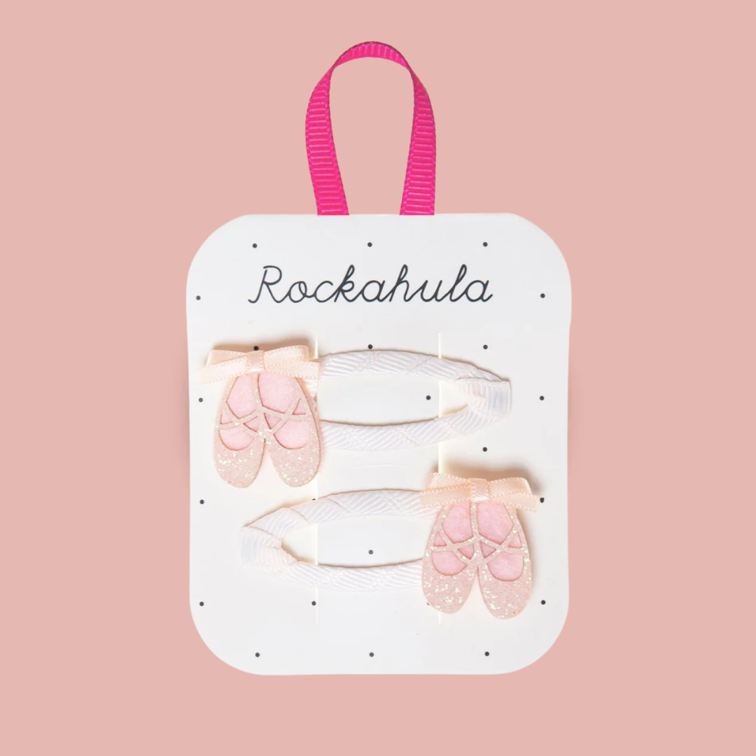 Rockahula sponky do vlasů Ballet Shoes
