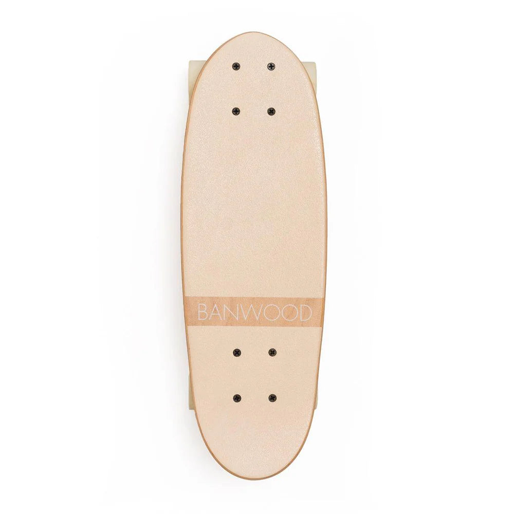 Banwood skateboard - cream