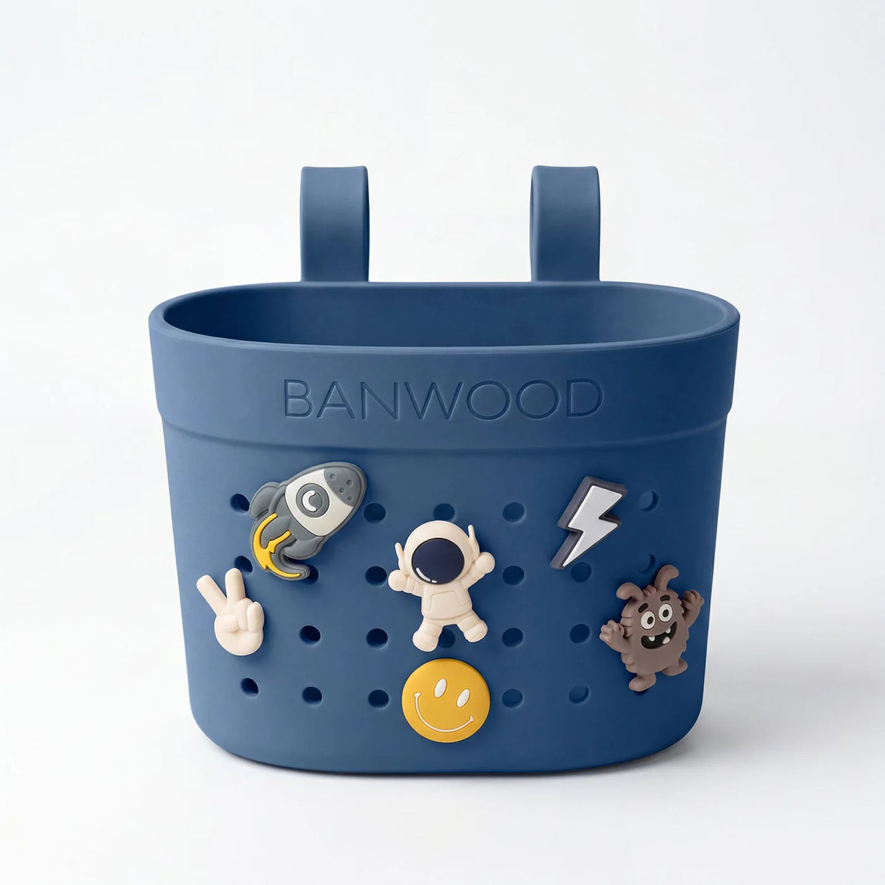 Banwood Pin & Ride košík deep sea