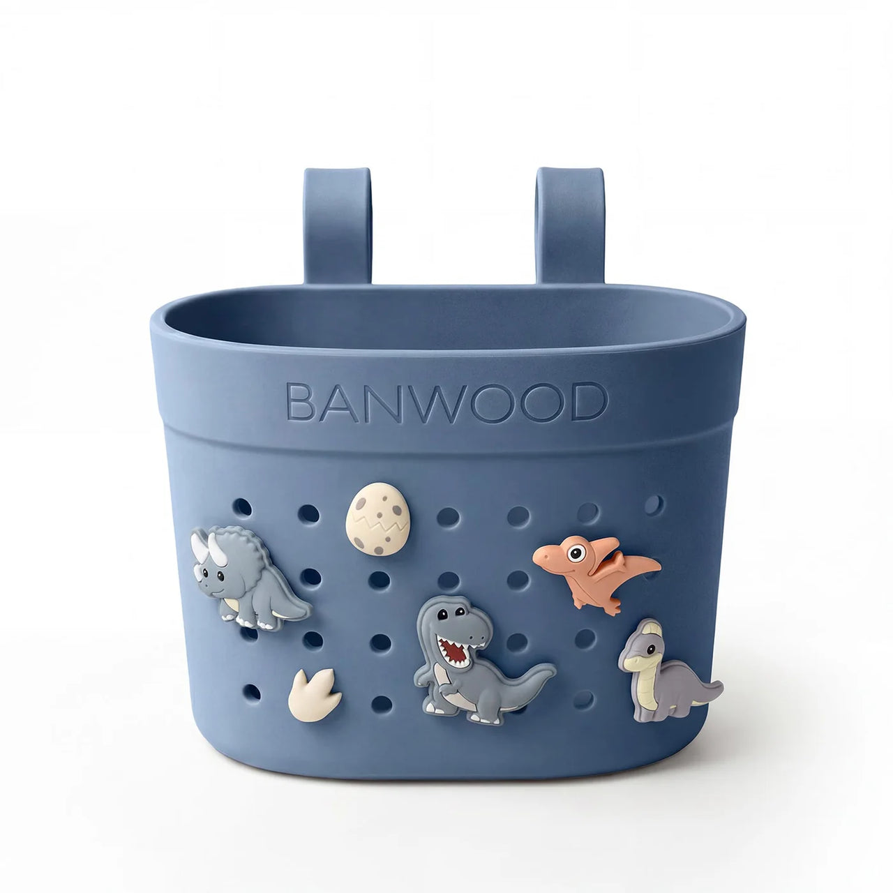Banwood ozdoby na košík dinosauři