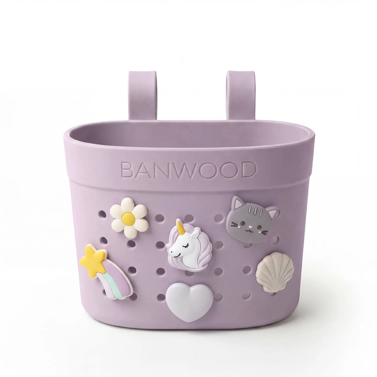 Banwood Pin & Ride košík lavender