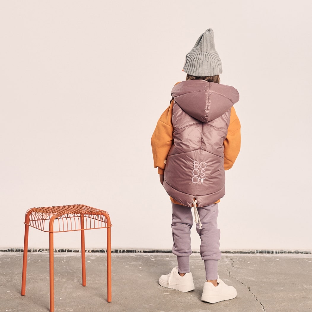 booso dětská vesta Flash vest lilac