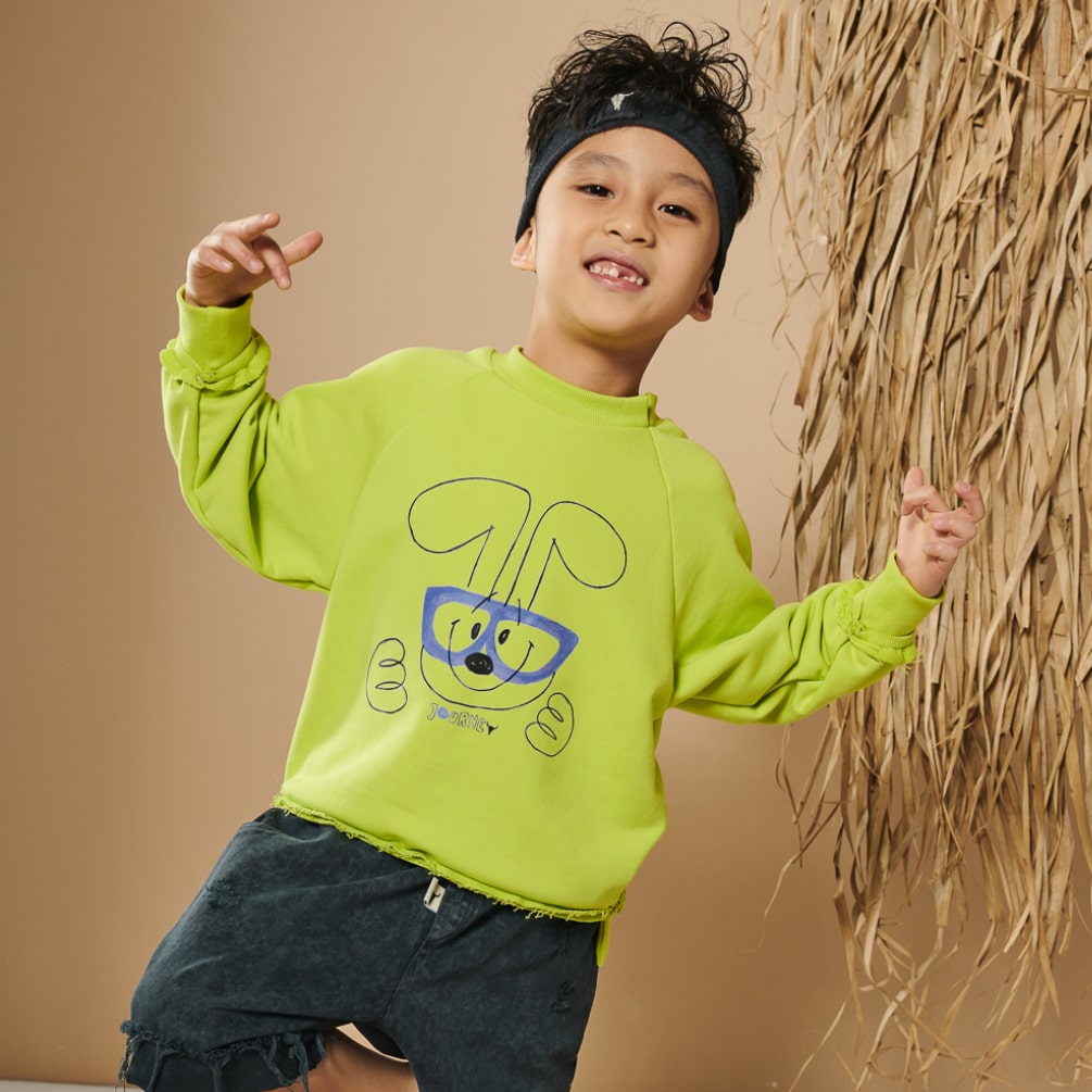 limonkowa bluza booso Journey