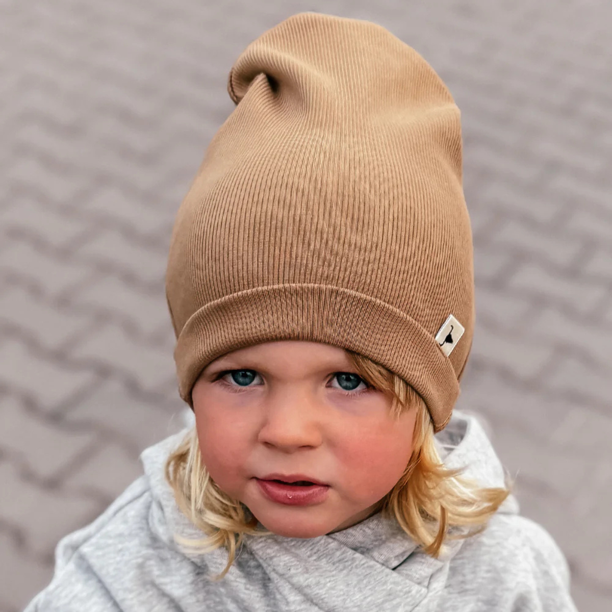 Autumn hats of different colors