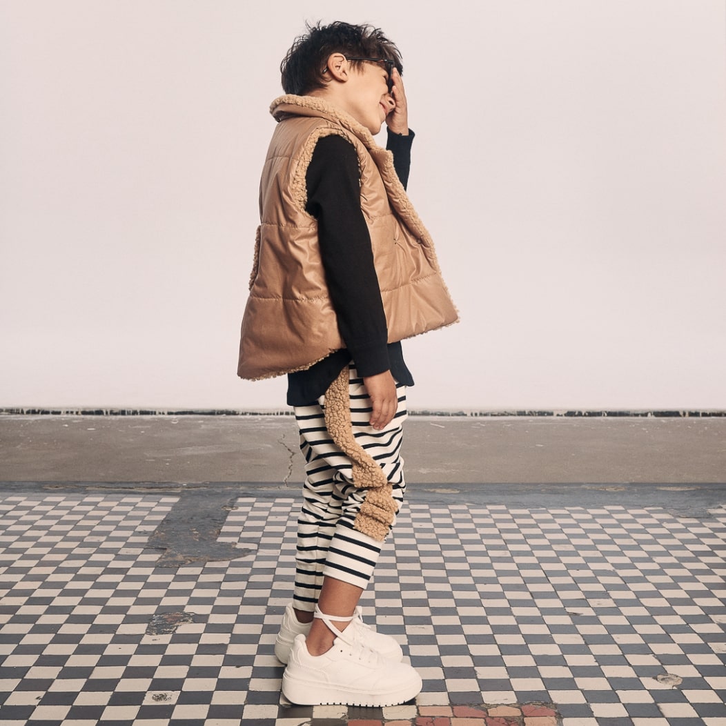 booso dětská vesta Teddy vest camel