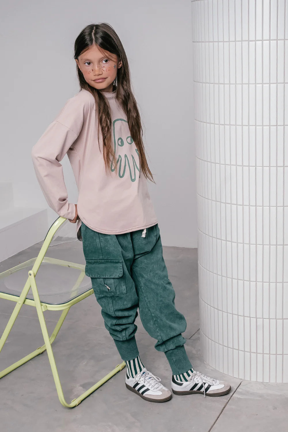 booso cargo kalhoty green