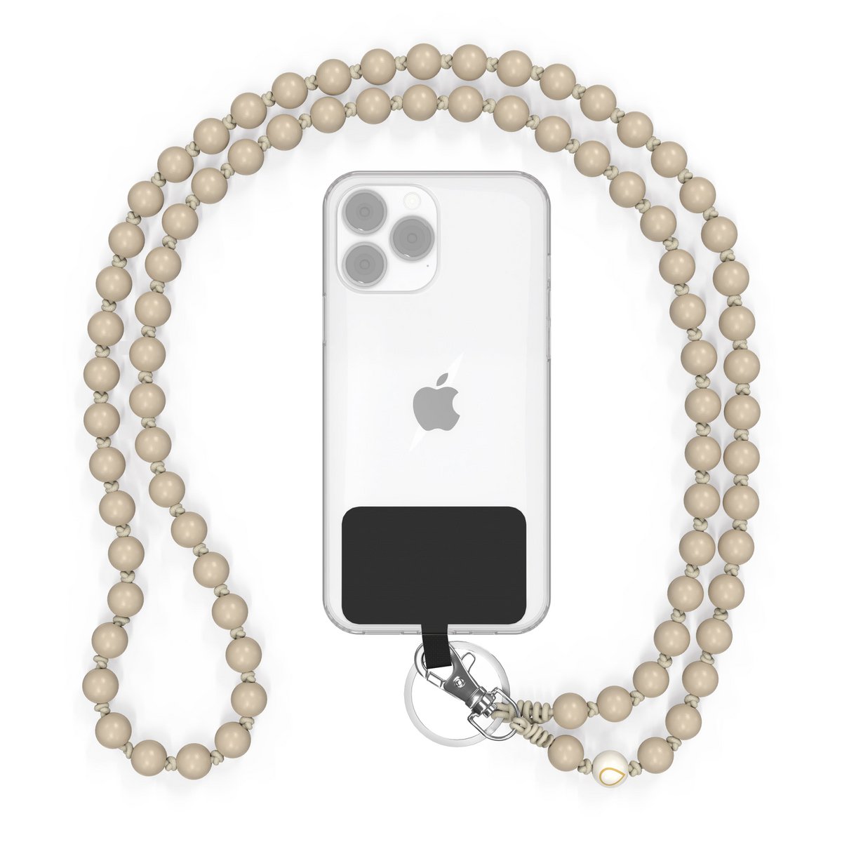 Dropletsy strap / mobile phone chain black