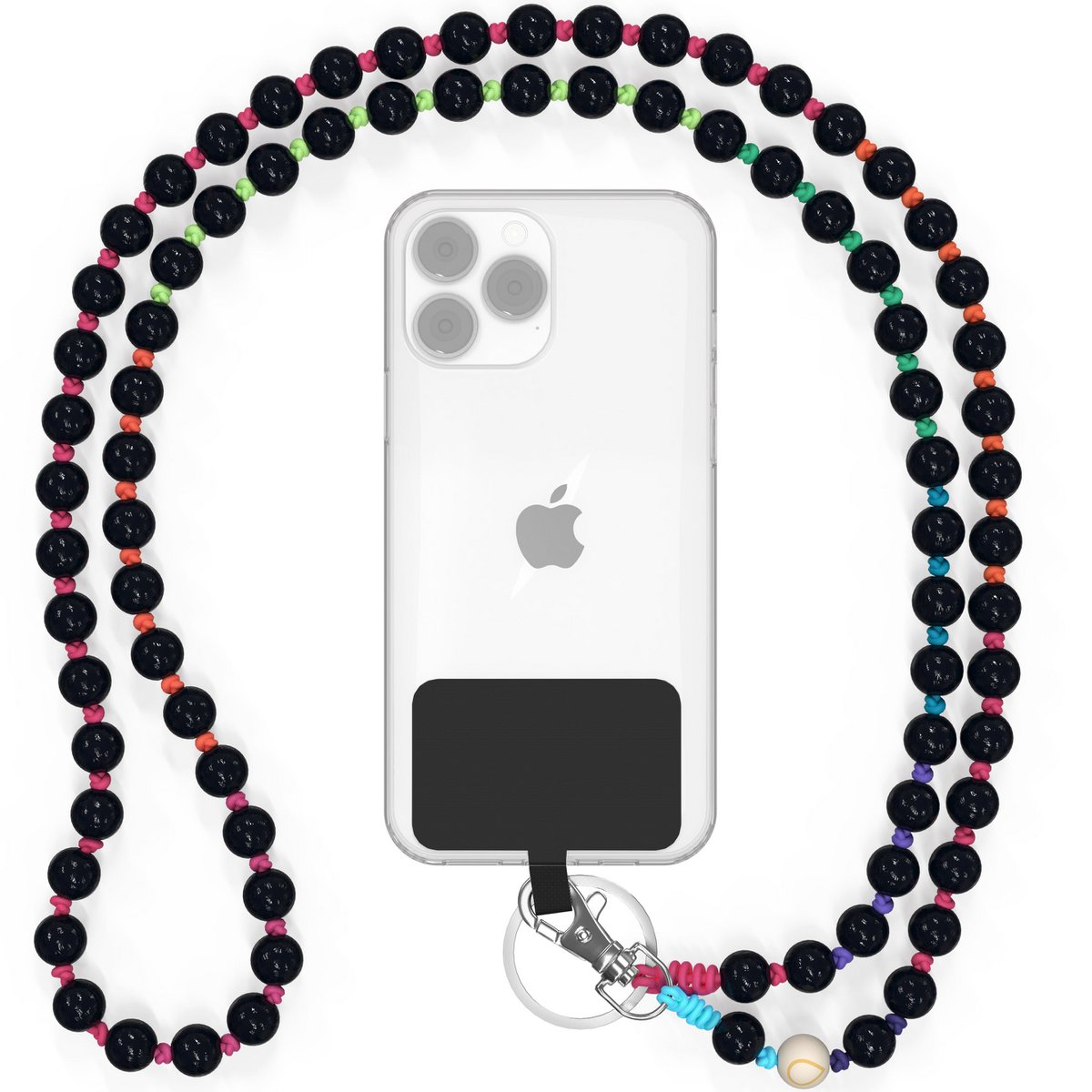 Dropletsy strap / mobile phone chain black