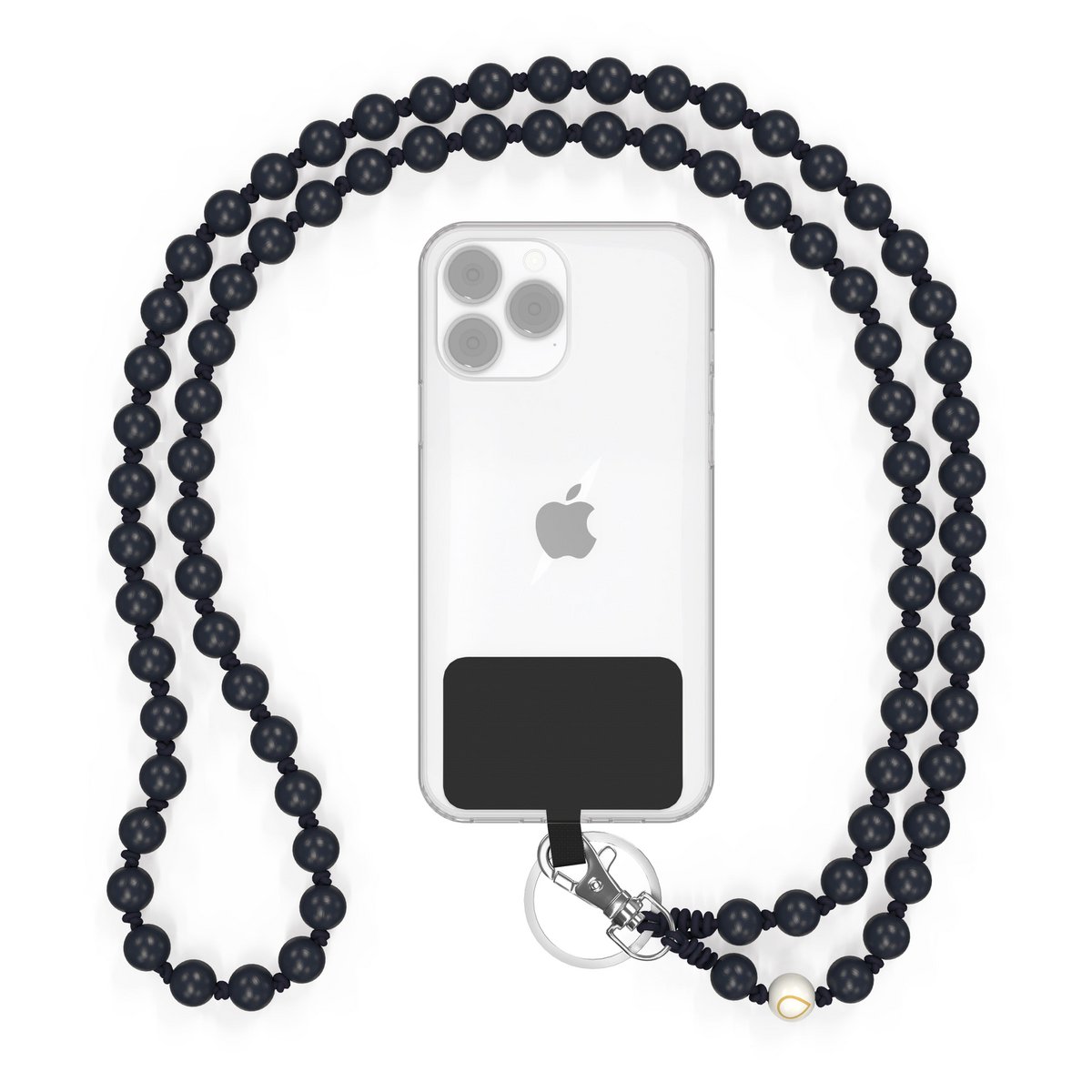 Dropletsy strap / mobile phone chain black