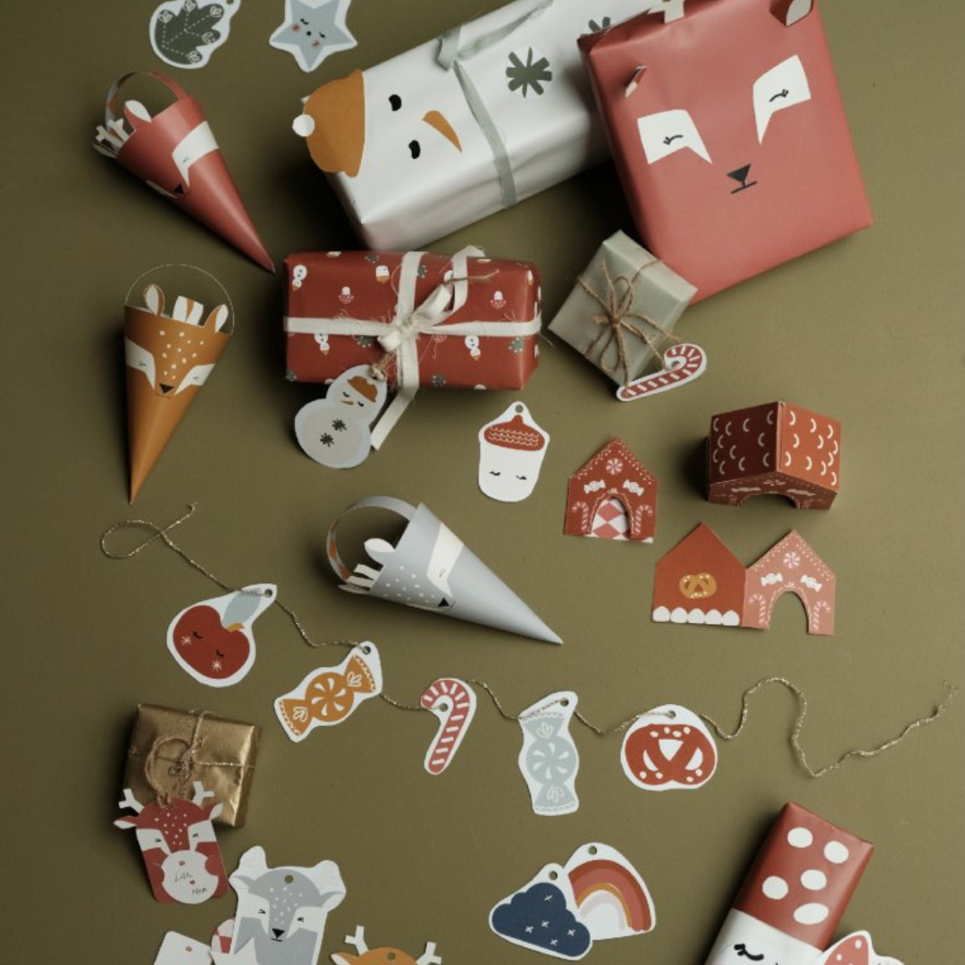 Fabelab DIY Vánoční kniha minimakers