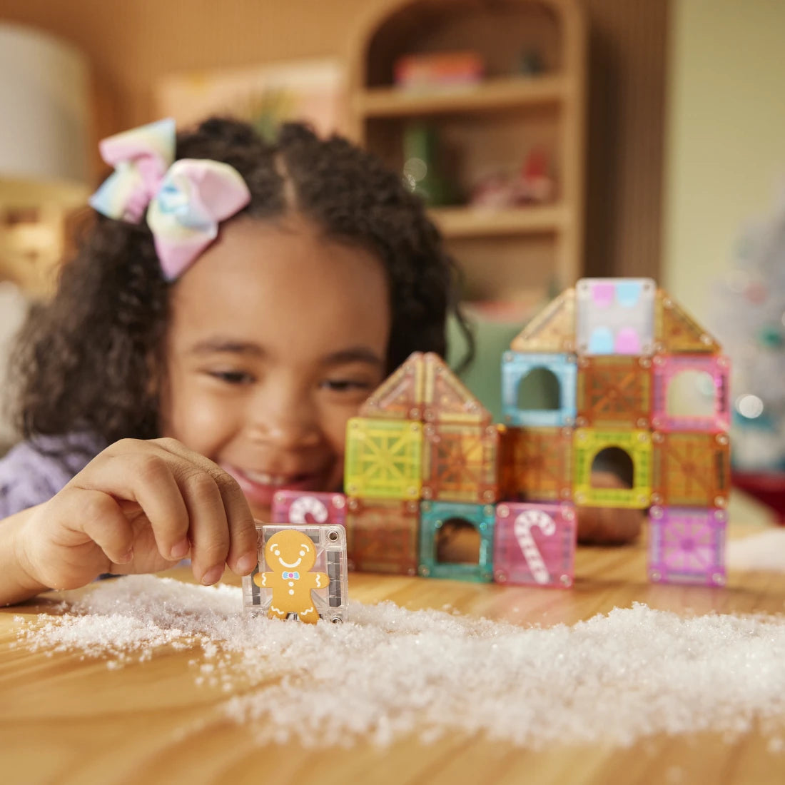 MAGNA-TILES microMAGS Gingerbread House - 24 dílů