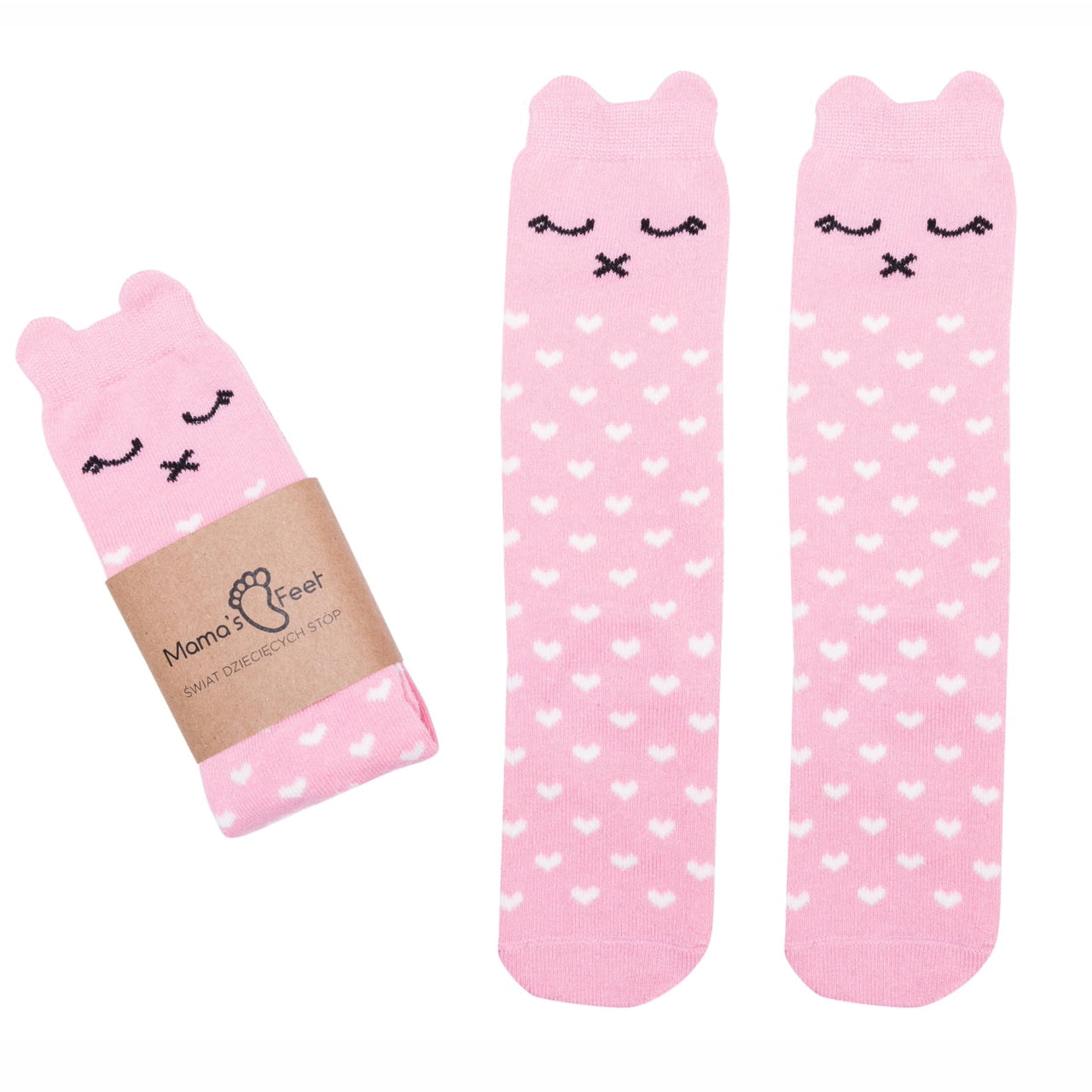 Podkolanówki Pinky Kitty