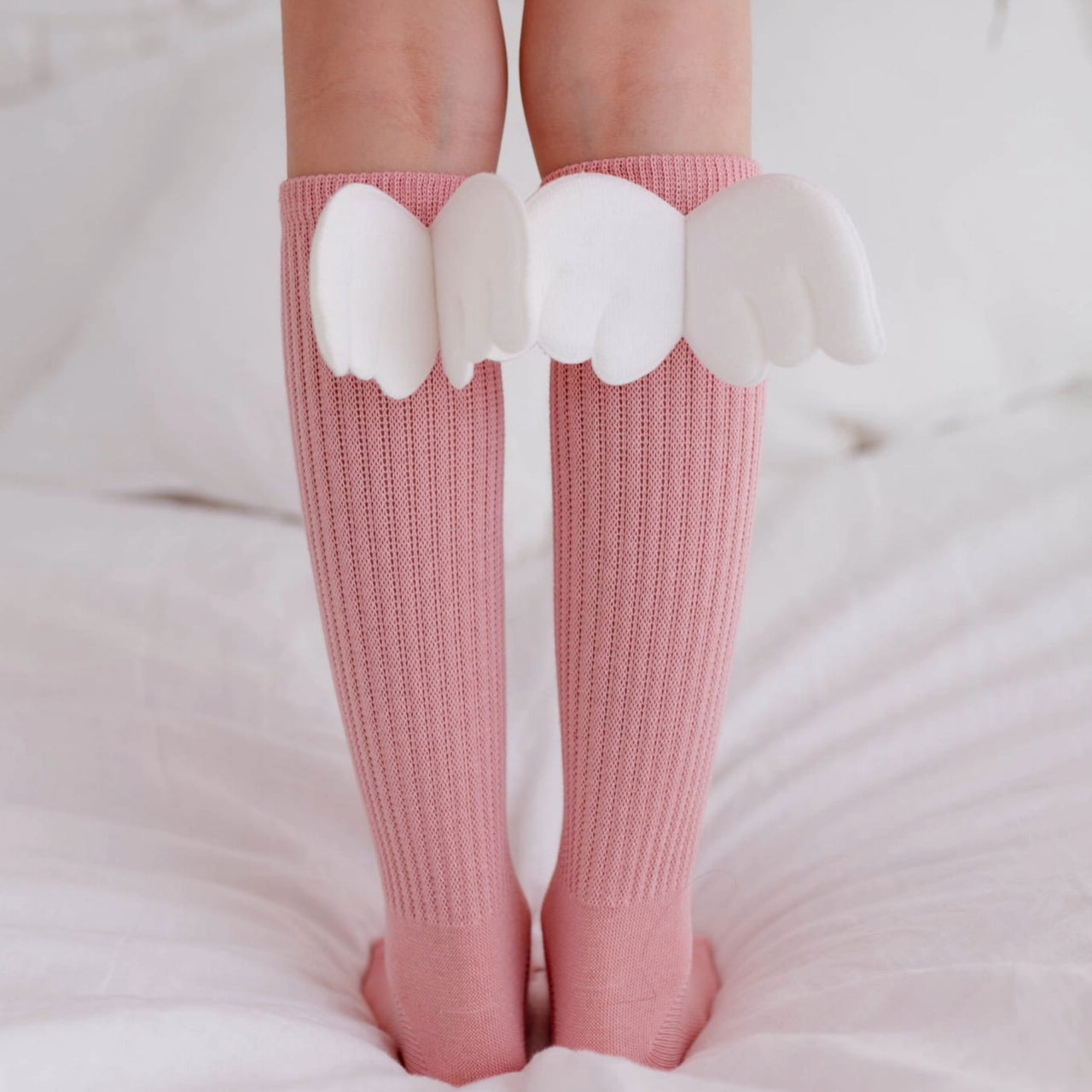 Mama's Feet podkolenky andílci růžoví