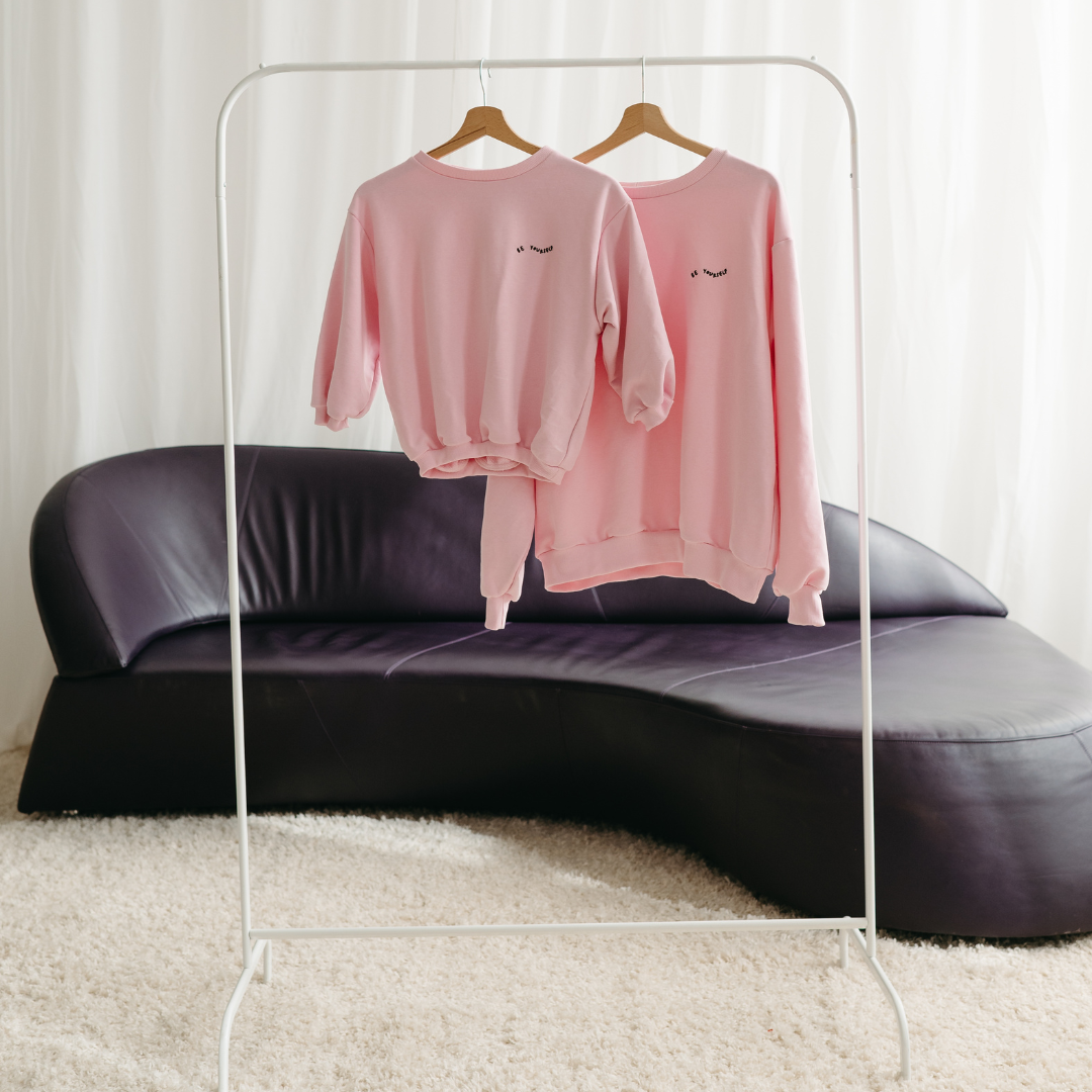 Millaw oversized mikina z organické bavlny Be yourself