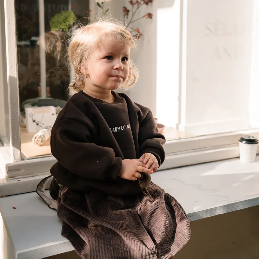 Millaw mikina Babycinno brown