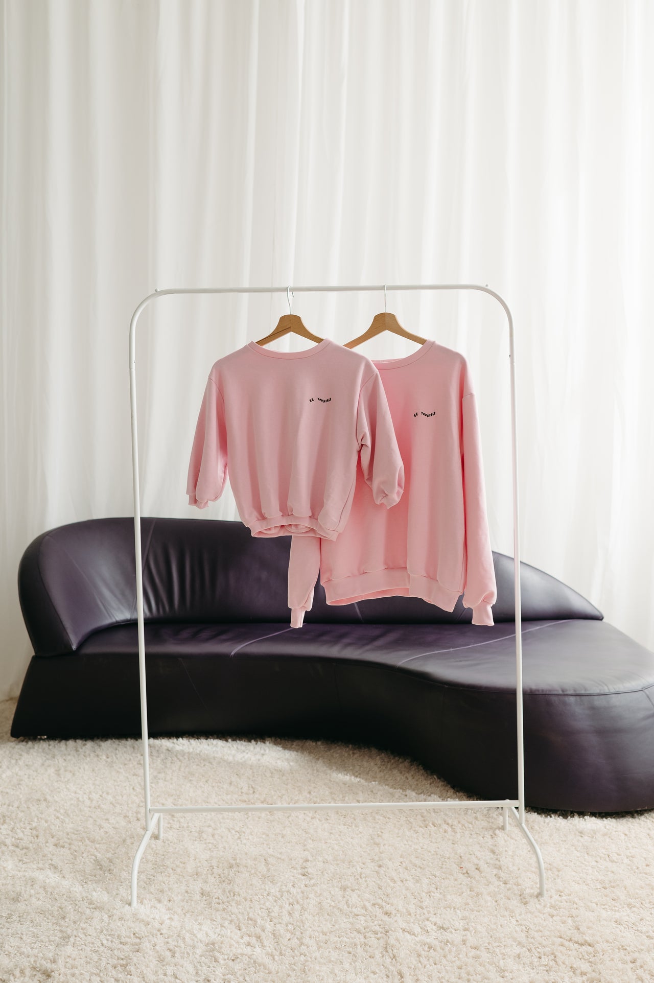 Millaw oversized sweatshirt Living the best life blue