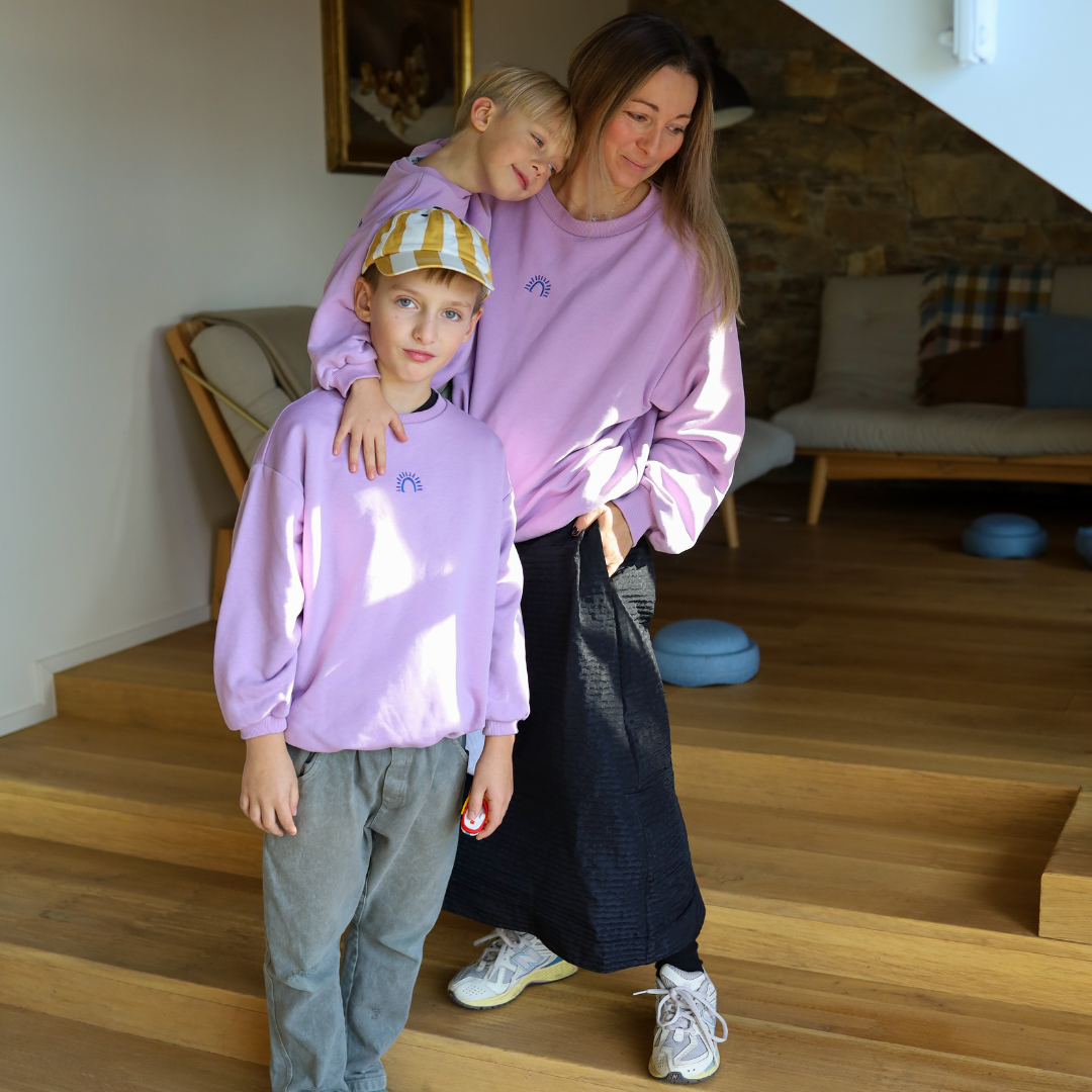 Millaw oversized mikina Living the best life