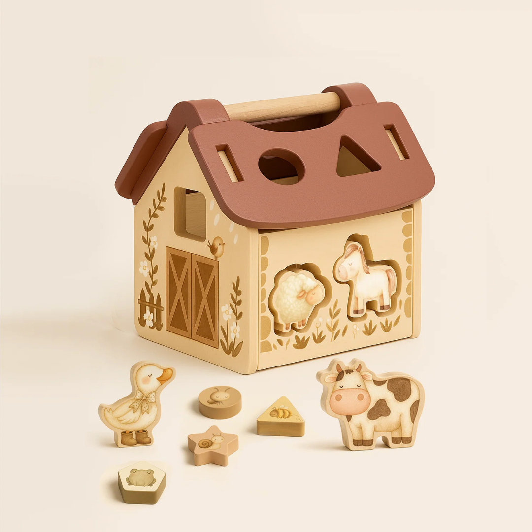 Mrs. Ertha Dřevěná stotola - puzzle