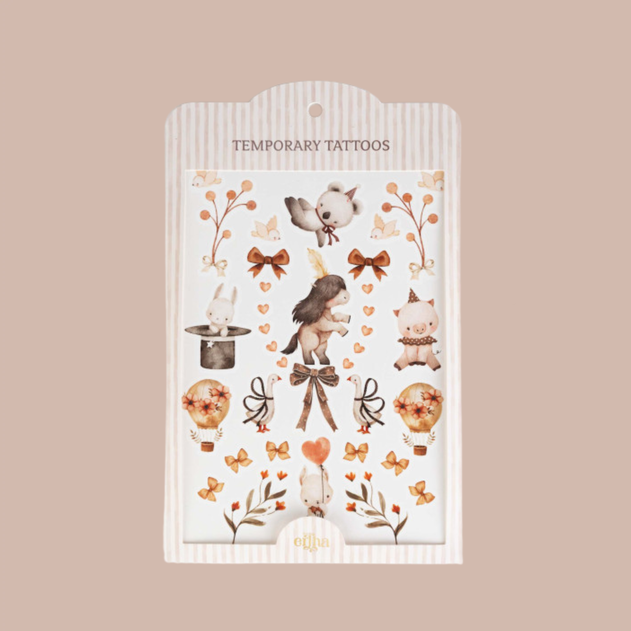 Mrs Ertha Velké dětské tetovačky - Bloomy Love