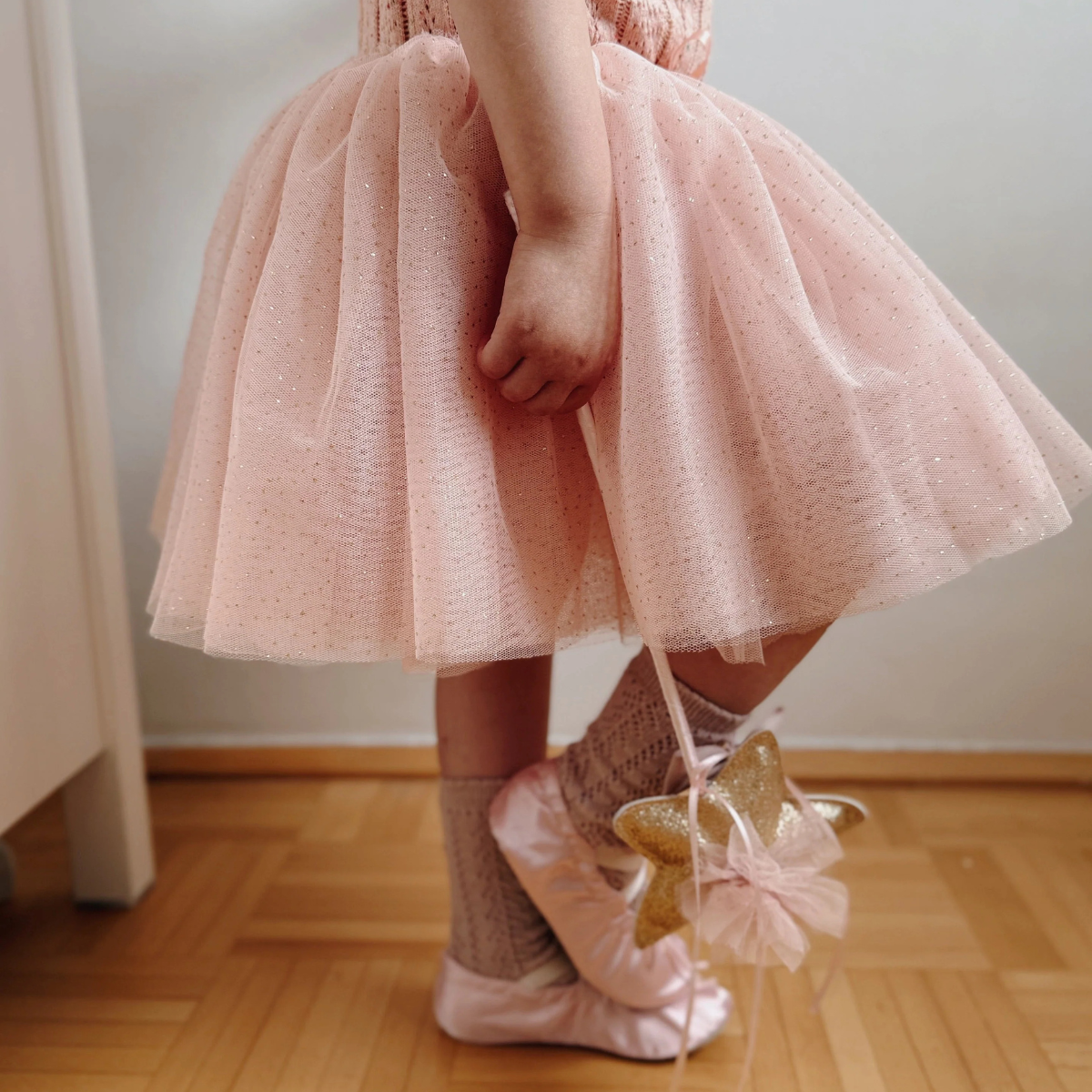 Mrs Ertha tutu sukně Pink Butterfly