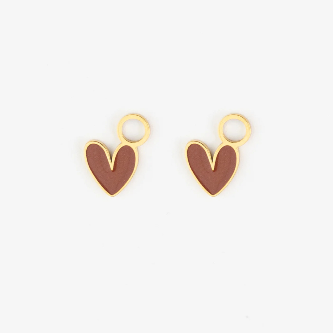 Mrs. Ertha Pozlacené přívěsky srdíčka