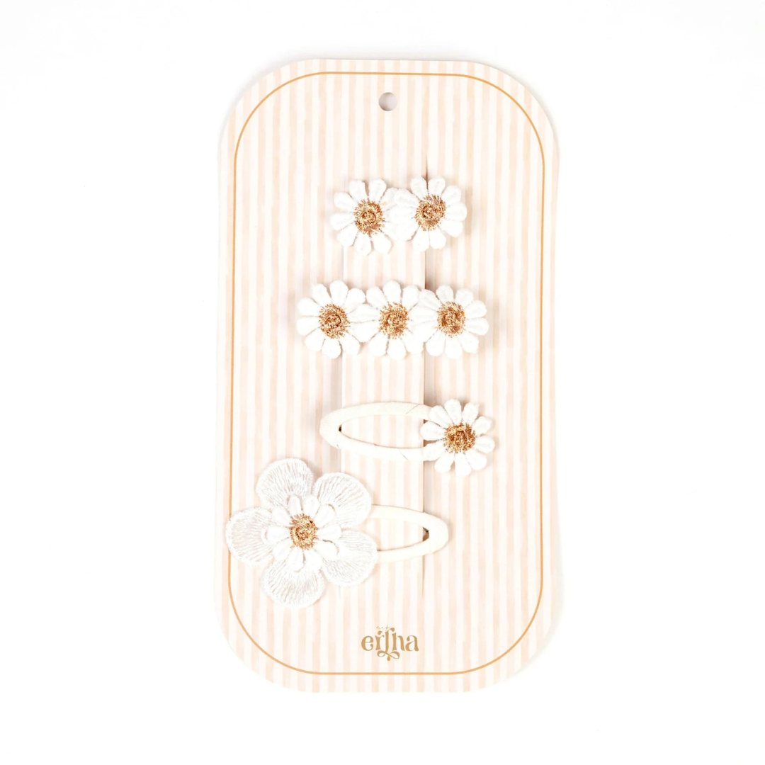 Mrs. Ertha sada sponek s kopretinami