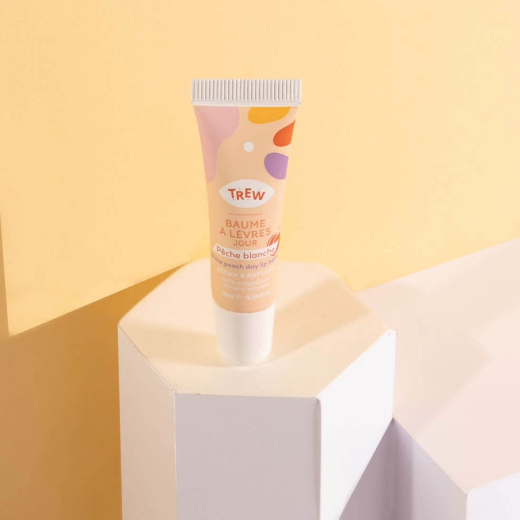 Trew white peach day balzám na rty
