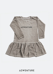 booso Adventure šaty šedé (7499818696950)