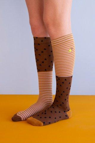 Knee highs cinnamon