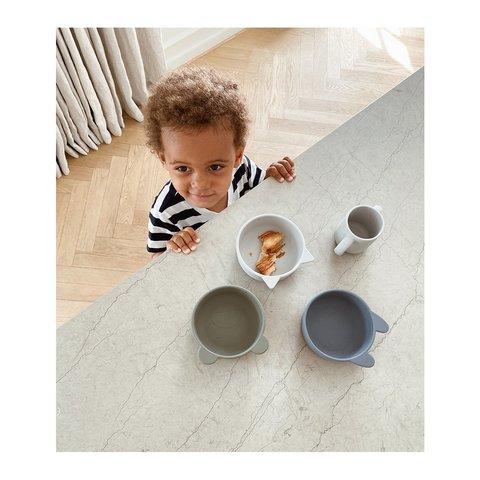 Iggy silicone bowls blue
