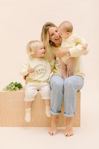 Butter cup sweatshirt