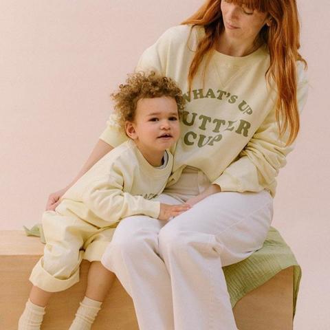 Butter cup sweatshirt
